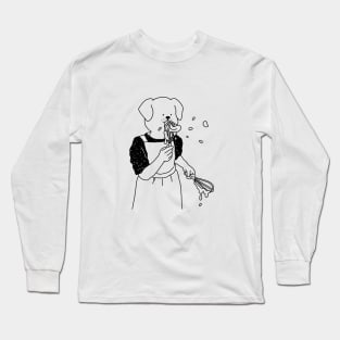 Whipped cream Dog Long Sleeve T-Shirt